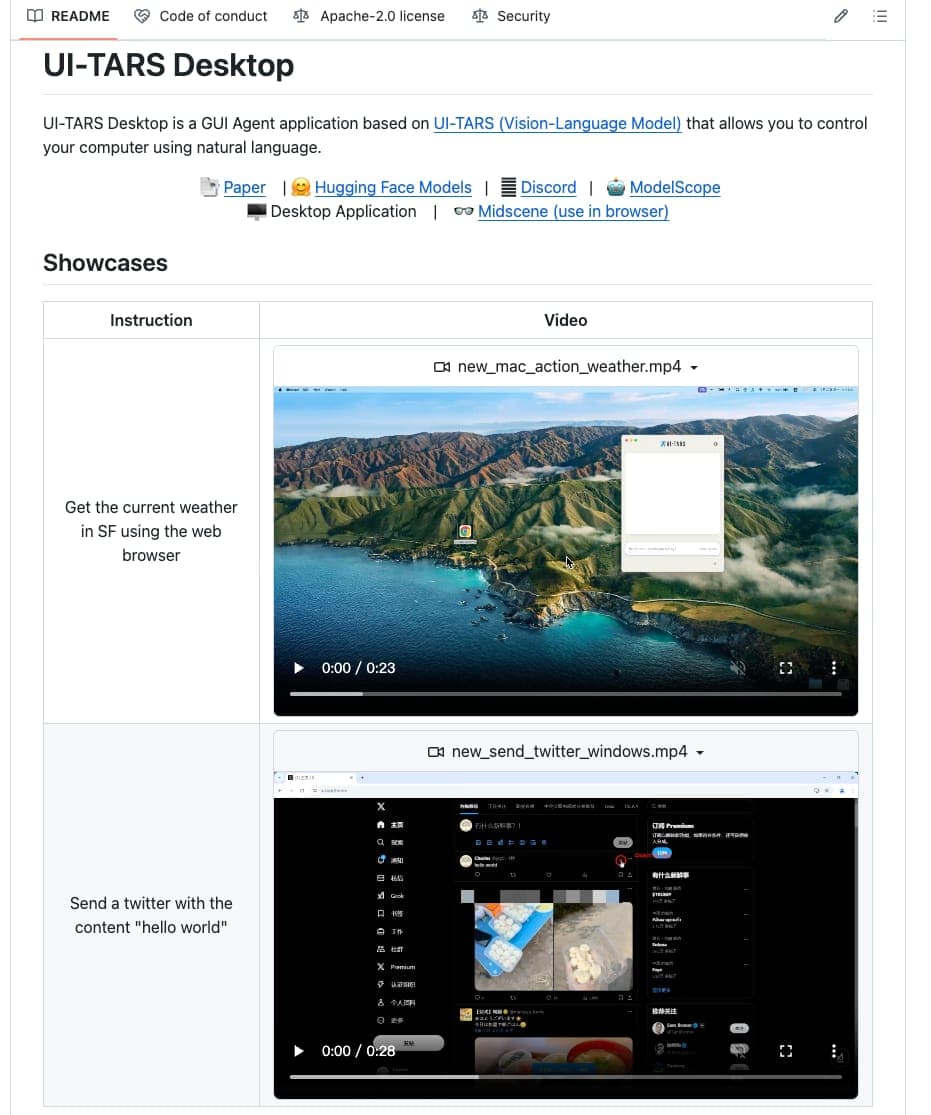UI-TARS Desktop screenshot